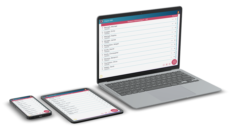 Classis GBA en todos tus dispositivos. Asistencia calificación participación